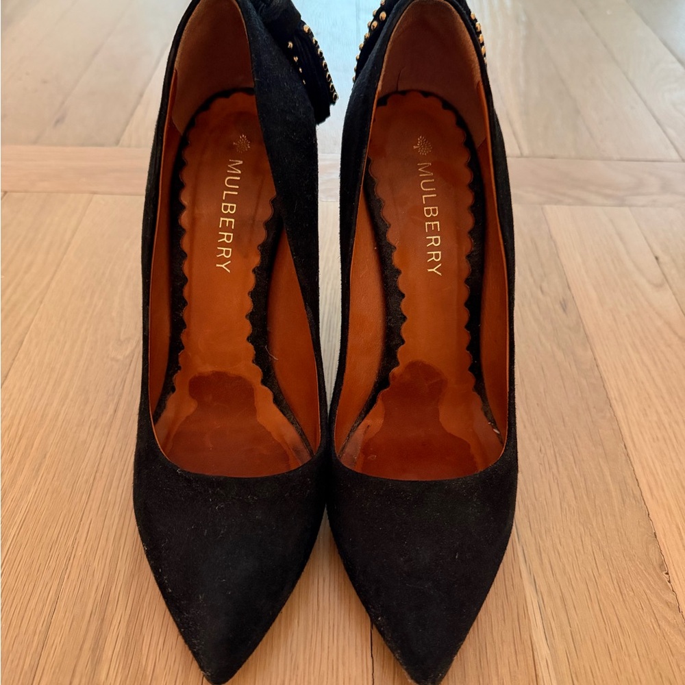 Mulberry Elegant Black Heels